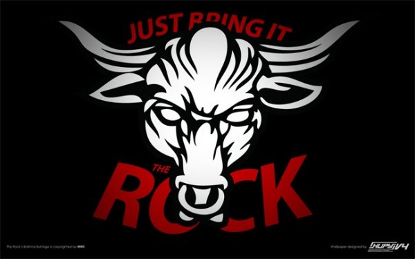 the-rock-brahma-bull-wallpaper-preview