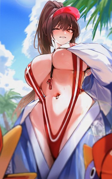 Marciana and penguin squad goddess of victory nikke draw