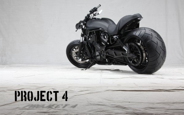 Motocycles Black motorcycle Project 4 101447 16