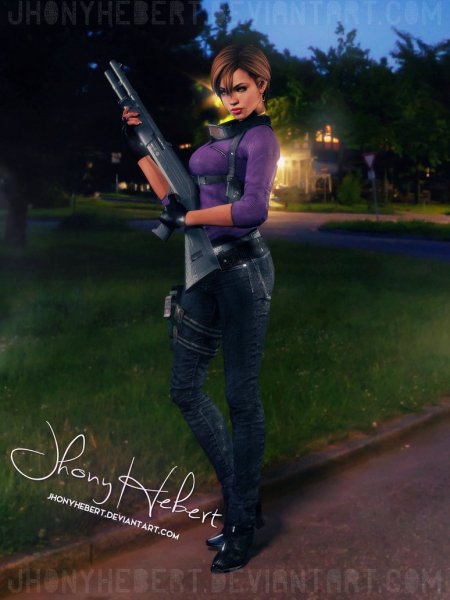 sheva alomar resident evil 7 by jhonyheb