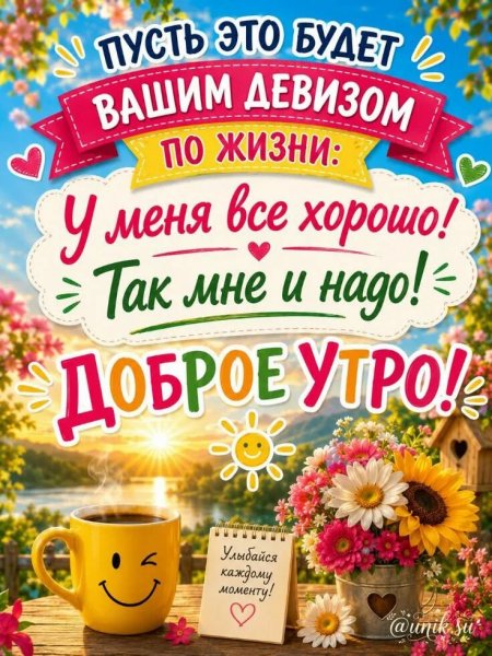 Доброе утро!
