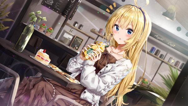 minazuki-natsuki-aogiri-koukou-game-club-starbucks-dessert-