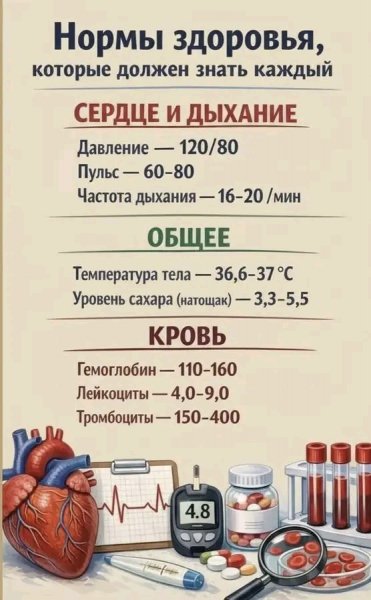 Параметры человека