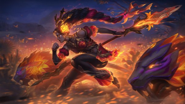 La-ilusion-nidalee-lol-skin-splash-art-8k-wallpaper